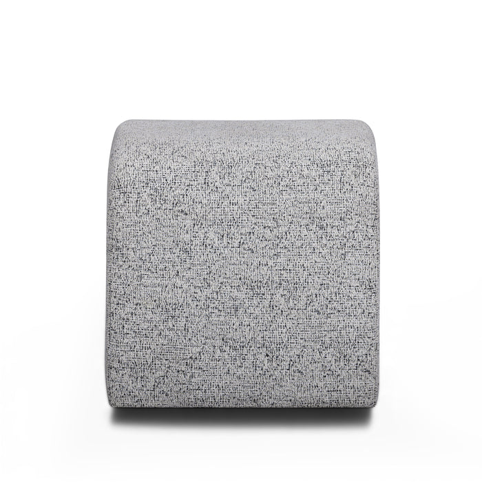 Desi Woven Performance Fabric Ottoman - Home And Beyond