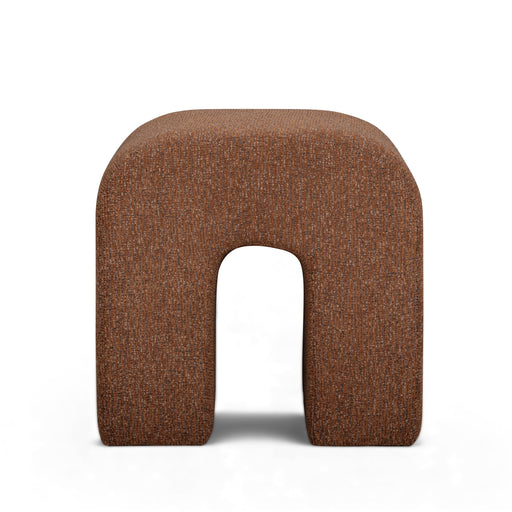 Desi Woven Performance Fabric Ottoman - Home And Beyond