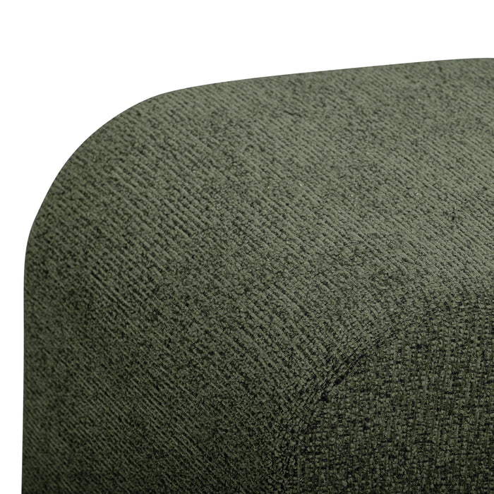 Desi Woven Performance Fabric Ottoman - Home And Beyond