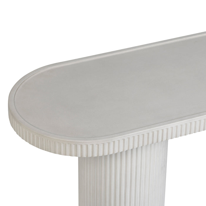 Darcy 59" Concrete Indoor/Outdoor Console Table - Home And Beyond