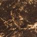 Byron 36" Dark Brown Faux Marble Indoor/Outdoor Concrete Round Coffee Table - Home And Beyond