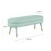 Betty Sea Foam Green Velvet Bench - Home And Beyond