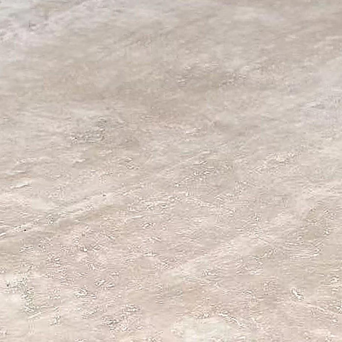 Gina Cream Travertine Side Table - UK - Home And Beyond