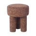 Claire Sedona Brown Knubby Stool - UK - Home And Beyond