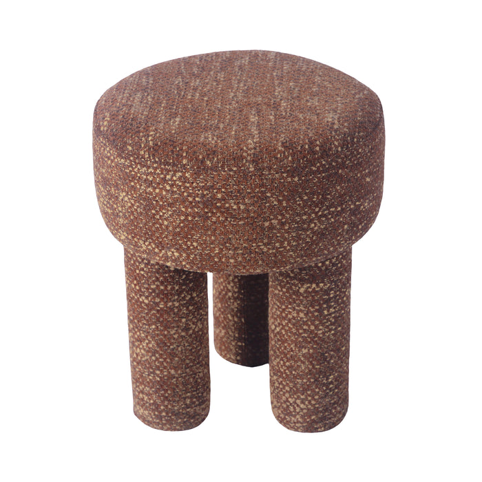 Claire Sedona Brown Knubby Stool - UK - Home And Beyond