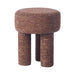 Claire Sedona Brown Knubby Stool - UK - Home And Beyond