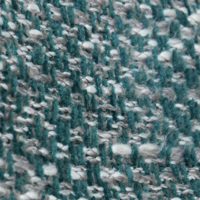 Claire Teal Knubby Stool - UK - Home And Beyond