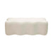 Archie Upholstered Bench in Cream Linen - UK - Home And Beyond