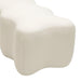Archie Upholstered Bench in Cream Linen - UK - Home And Beyond