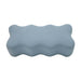 Archie Upholstered Bench in Faded Blue Linen - UK - Home And Beyond