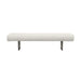 Karol Cream Performance Vegan Leather Bench - UK - Home And Beyond