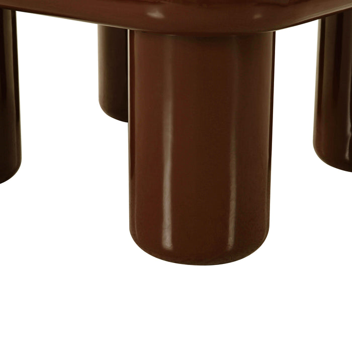 Memphis Chocolate Brown Coffee Table - Home And Beyond