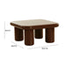 Memphis Chocolate Brown Coffee Table - Home And Beyond