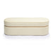 Pomp Cream Velvet Bench - Home And Beyond