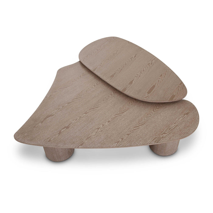 Rhema Washed Ash Nesting Coffee Table Set - Home And Beyond