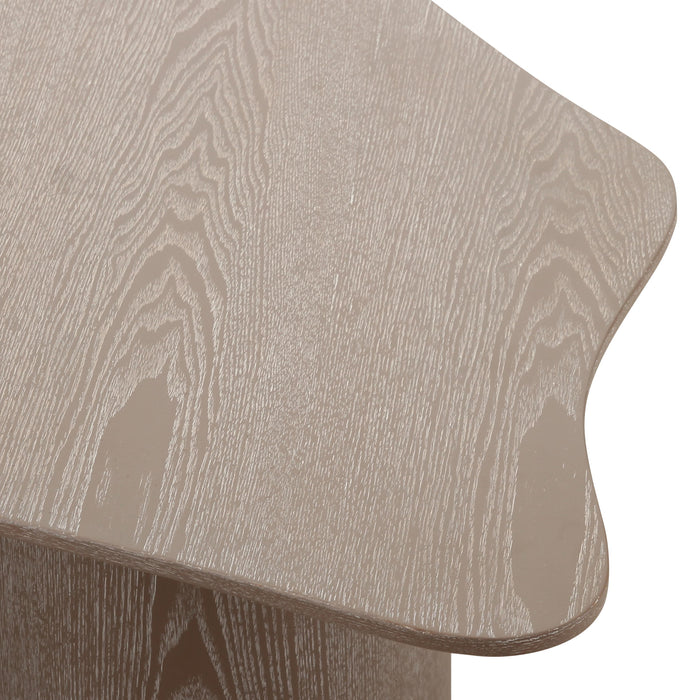 Rhema Washed Ash Organic Low Coffee Table - Home And Beyond