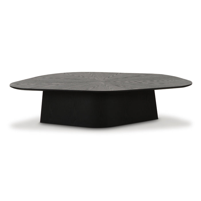 Roche Black Ash Low Coffee Table - Home And Beyond