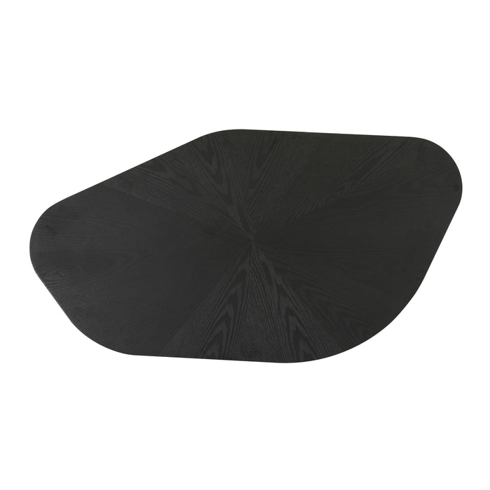 Roche Black Ash Low Coffee Table - Home And Beyond