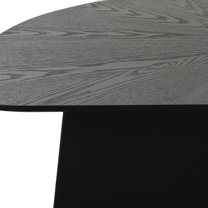 Roche Black Ash Low Coffee Table - Home And Beyond