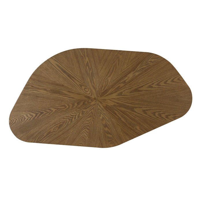 Roche Brown Ash Low Coffee Table - Home And Beyond