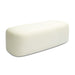 Graceland Cream Faux Mohair Bench - Home And Beyond