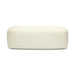 Graceland Cream Faux Mohair Bench - Home And Beyond