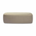 Graceland Taupe Faux Mohair Bench - Home And Beyond