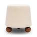 Jaine Cream Boucle Stool - Home And Beyond