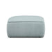 Travie Sea Blue Performance Corduroy Velvet Ottoman - Home And Beyond