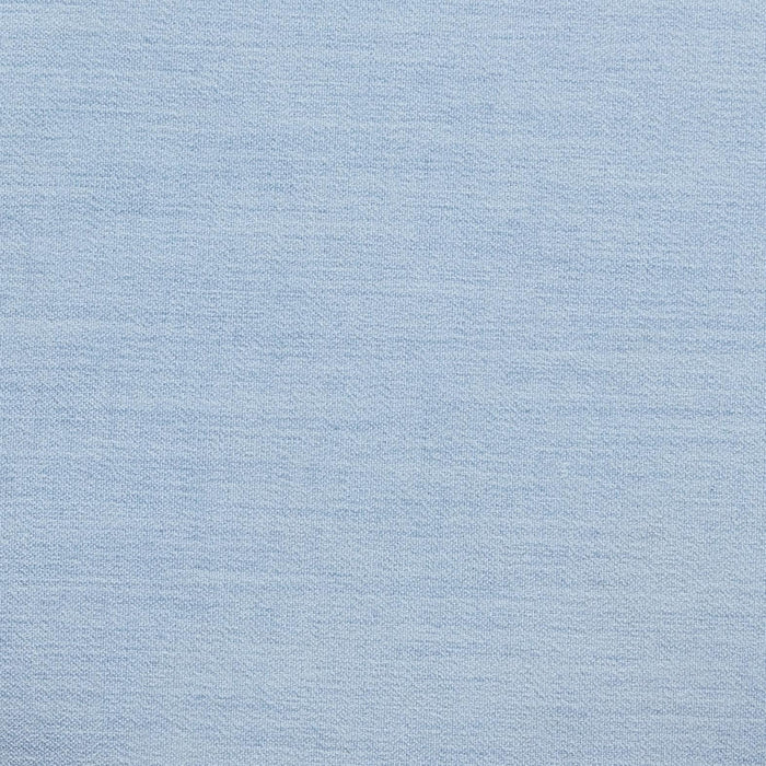 Dex Faded Blue Upcycled Fabric Ottoman - Home And Beyond