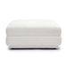 Perry Cream Performance Chenille Modular Ottoman - Home And Beyond
