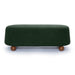 Jaine Forest Green Boucle Large Ottoman - Home And Beyond