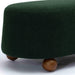 Jaine Forest Green Boucle Large Ottoman - Home And Beyond