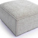 Mindy Performance Chenille Basketweave Ottoman - Home And Beyond