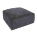 Mindy Performance Chenille Basketweave Ottoman - Home And Beyond