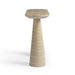 Sandra 47" Faux Travertine Indoor/Outdoor Console Table - Home And Beyond