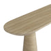 Sandra 47" Faux Travertine Indoor/Outdoor Console Table - Home And Beyond