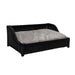 Poppy Black Rattan Small Pet Bed - Home And Beyond