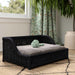 Poppy Black Rattan Small Pet Bed - Home And Beyond
