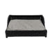 Poppy Black Rattan Small Pet Bed - Home And Beyond