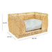 Milou Natural Rattan Small Pet Bed - Home And Beyond