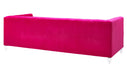 Bea Hot Pink Velvet Sofa - UK - Home And Beyond