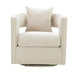 Kennedy Cream Swivel Chair - UK - Home And Beyond