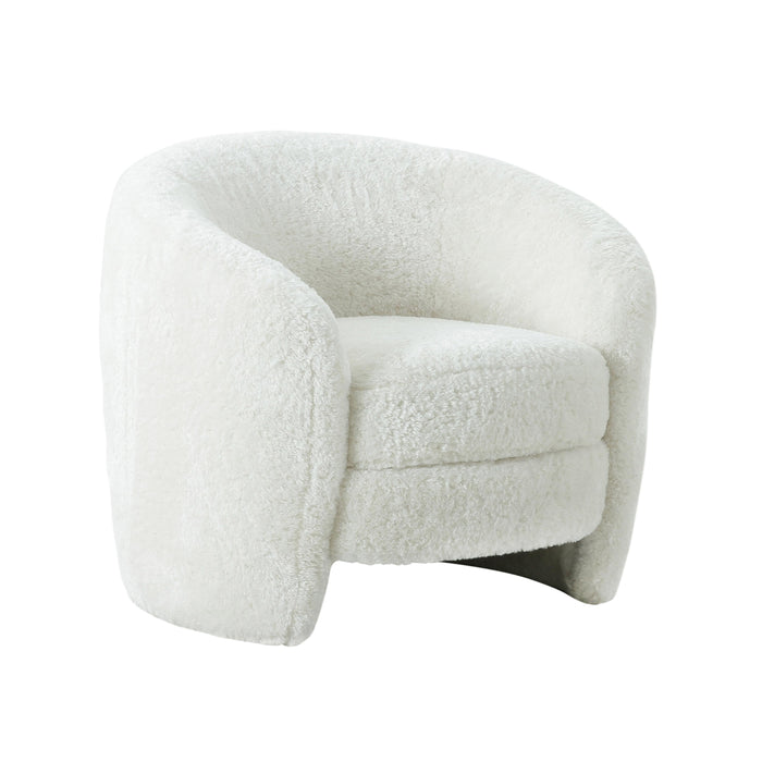 Dakota Faux Shearling Armchair image