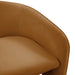 Marla Cognac Velvet Accent Chair - UK - Home And Beyond