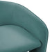 Marla Sea Blue Velvet Accent Chair - UK - Home And Beyond
