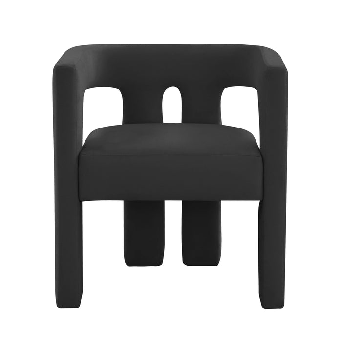 Sloane Black Velvet Chair - UK - Home And Beyond