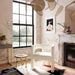 Sloane Cream Velvet Chair - UK - Home And Beyond