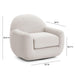 Tiago Cream Velvet Swivel Chair - Home And Beyond
