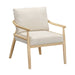 Dixie Cream Performance Corduroy Accent Chair - Home And Beyond